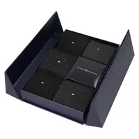 Dárková sada ponožek Tommy Hilfiger Mane – 5 párů, černé