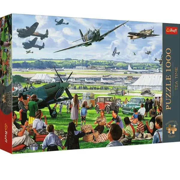 Trefl Puzzle 1000 Premium Plus Quality Tea Time Air Show