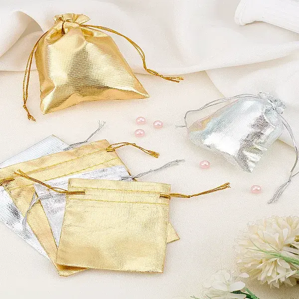 20Pcs 2 Sizes 2 Colors Organza Bags
