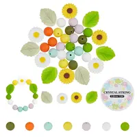 DIY Flower Leaf Bracelet Making Kit