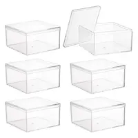 Transparent Acrylic Packaging Boxes with Lid