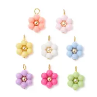 Acrylic Flowers Pendants