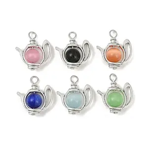 Alloy Cat Eye Pendants