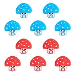 10Pcs 2 Colors Silicone Beads