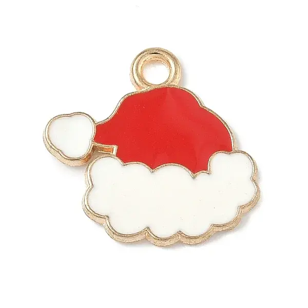 Christmas Alloy Enamel Pendants