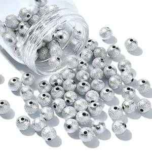 Frosted Acrylic Beads