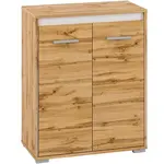 Komoda MAVO 16 VOTAN- biela/antracit/dub wotan