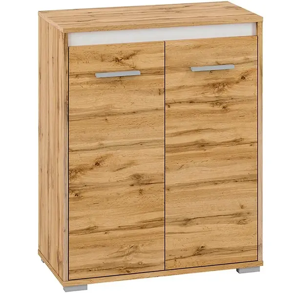 Komoda MAVO 16 VOTAN- biela/antracit/dub wotan