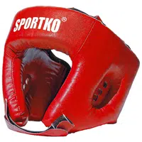 Boxerský chránič hlavy SportKO OD1 červená XL