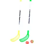 Rappa Hokejky florbalové s loptičkou a pukom 80 cm