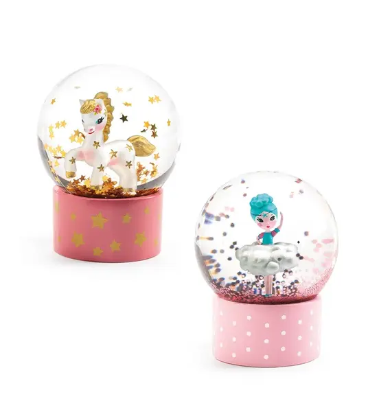 Mini snehová guľa - Baletka, koník