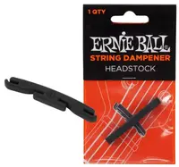 Ernie Ball String Dampener - Guitar Headstock