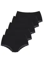 LASCANA Nohavičky  čierna