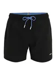 BOSS Plavecké šortky 'Tio'  čierna / biela