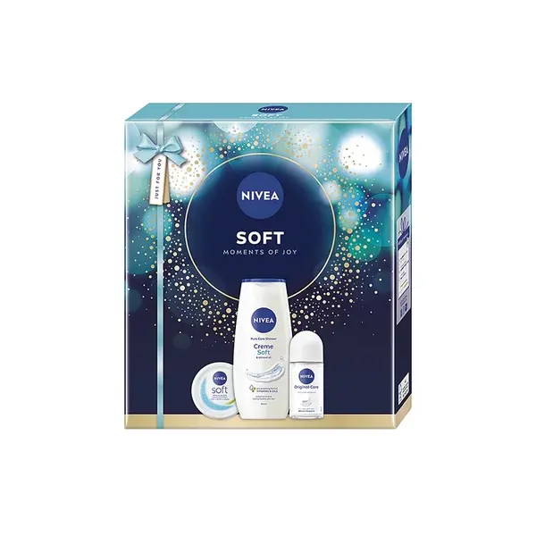 NIVEA Vánoční kazeta soft trio