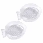 Sada skleněných talířů RYBA 24 x 17 cm 2 ks