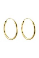 Strieborné pozlátené náušnice Design Letters