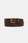 Kožený pásek Tommy Hilfiger dámský, hnědá barva, AW0AW18251