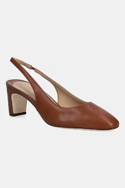 Kožené lodičky Lauren Ralph Lauren Klaire