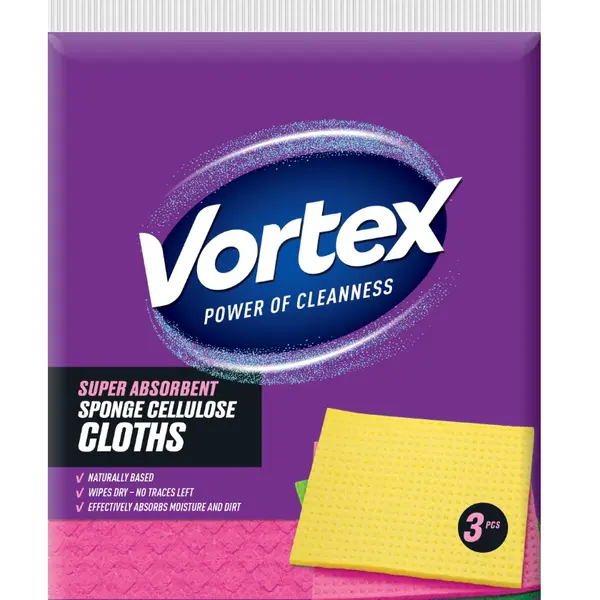 Vortex Celulózový hadřík 3 ks