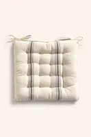 Bavlněný polštář na židli Calma House 40 x 40 x 4 cm