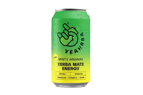 YEAHRBA Mate energy Minty Ananas 330 ml