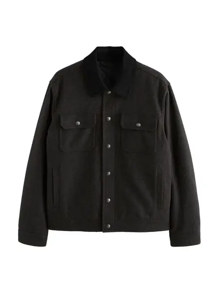 Next Prechodná bunda  tmavohnedá