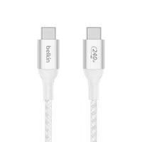 Belkin Boost charge USB-C / USB-C 240W, 2m, bílá