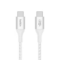 Belkin Boost charge USB-C / USB-C 240W, 2m, bílá