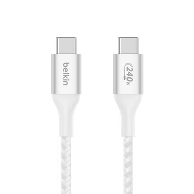 Belkin Boost charge USB-C / USB-C 240W, 2m, bílá