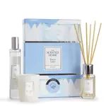Ashleigh & Burwood London Dárková sada FRESH LINEN Difuzér 50 ml, svíčka 70 g a bytový sprej 50 ml