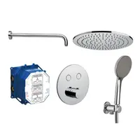 Sprchový systém Paffoni vrátane podomietkového telesa chróm SIKOBPPSET1