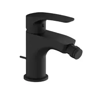 Bidetová batéria SAT Project s výpusťou čierna matná SATBSPRO235C