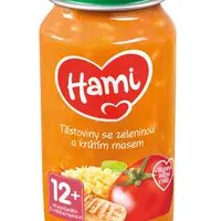 Hami Těstoviny se zeleninou a krůtou 12m+ 250 g