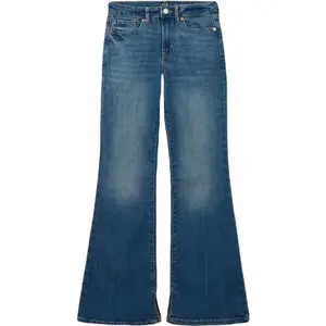 GAP V-HR FLARE Dívčí džíny, modrá, velikost 7Y