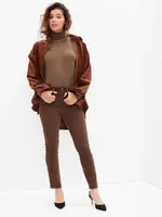 GAP Manšestrové kalhoty slim vintage - Dámské