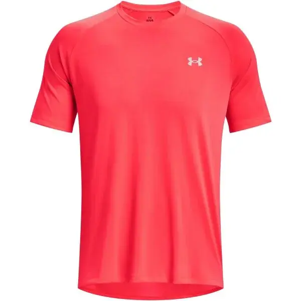 Under Armour TECH REFLECTIVE SS Pánske tričko, oranžová, veľkosť