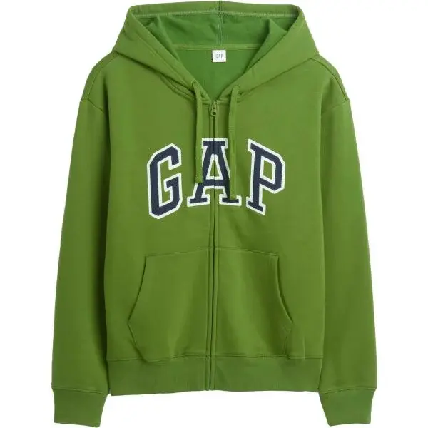 GAP HERITAGE Dámska mikina, zelená, veľkosť