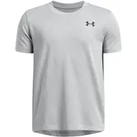 Under Armour TECH VENT JACQUARD TEE Chlapčenské športové tričko, sivá, veľkosť L