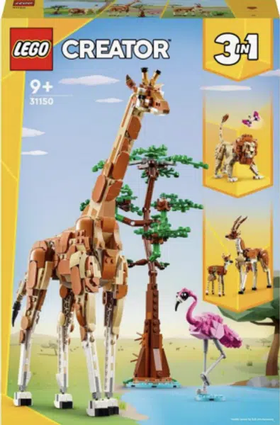 Divoká zvířata ze safari - Lego Creator (31150)