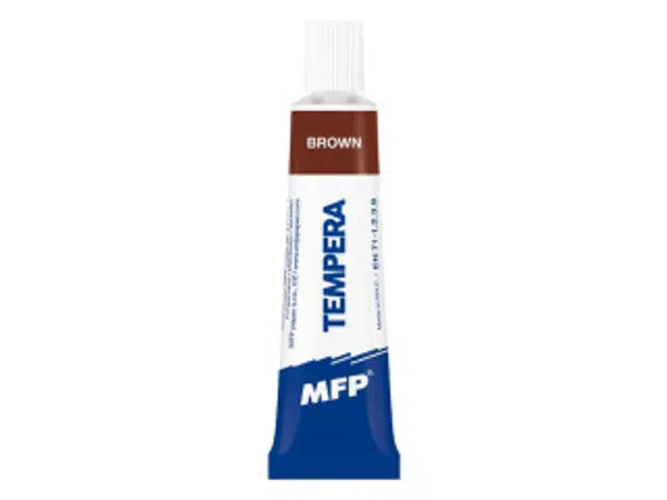 Temperové barvy 12ml hnědá
