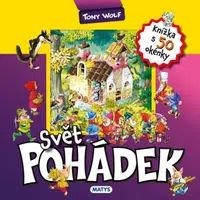 Knížka s okénky: Svět pohádek - Casalis Anna