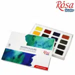 Sada studentských akvarelových barev Rosa 16ks