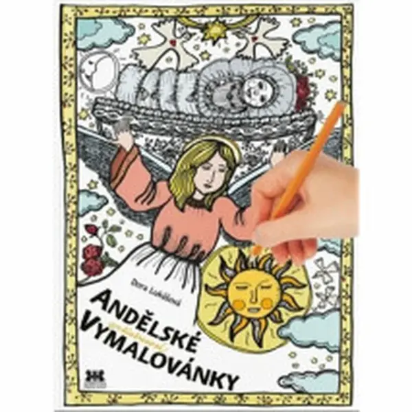 Andělské antistresové vymalovánky - Dora Lukášová