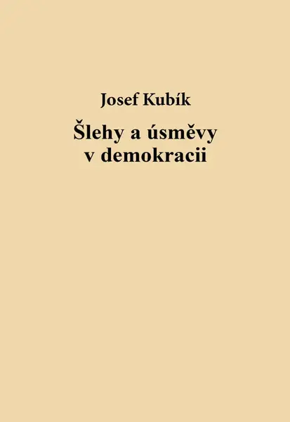 Šlehy a úsměvy v demokracii - Josef Kubík - e-kniha