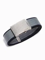 Ombre Men's two-tone parchment belt
