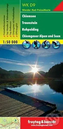 WKD  9 Chimsee-Traunstein-Ruhpolding 1:50 000/mapa