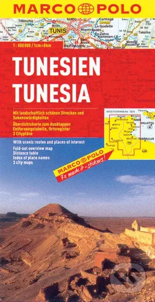 Tunesien 1:800 000 (Tunesia)