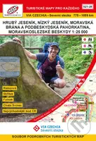 VIA CZECHIA - Severní stezka, BOX 4, S21-28 1 : 25 000