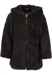 Sherpa jacket for girls black